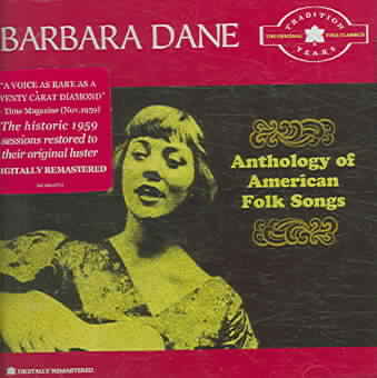 Barbara Dane Anthology Of American Folk Songs Barbara Dane Anthology Of American Folk Songs